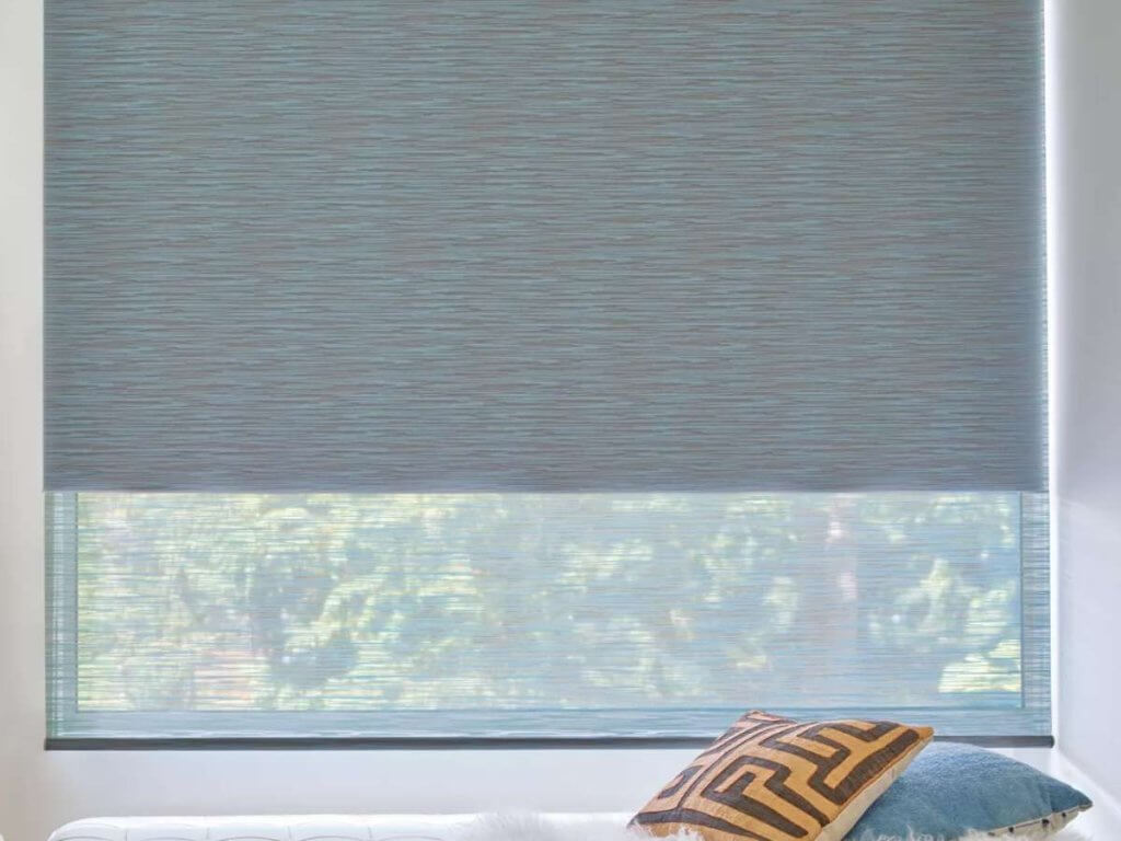 Roller shades are a popular choice for privacy and light control.