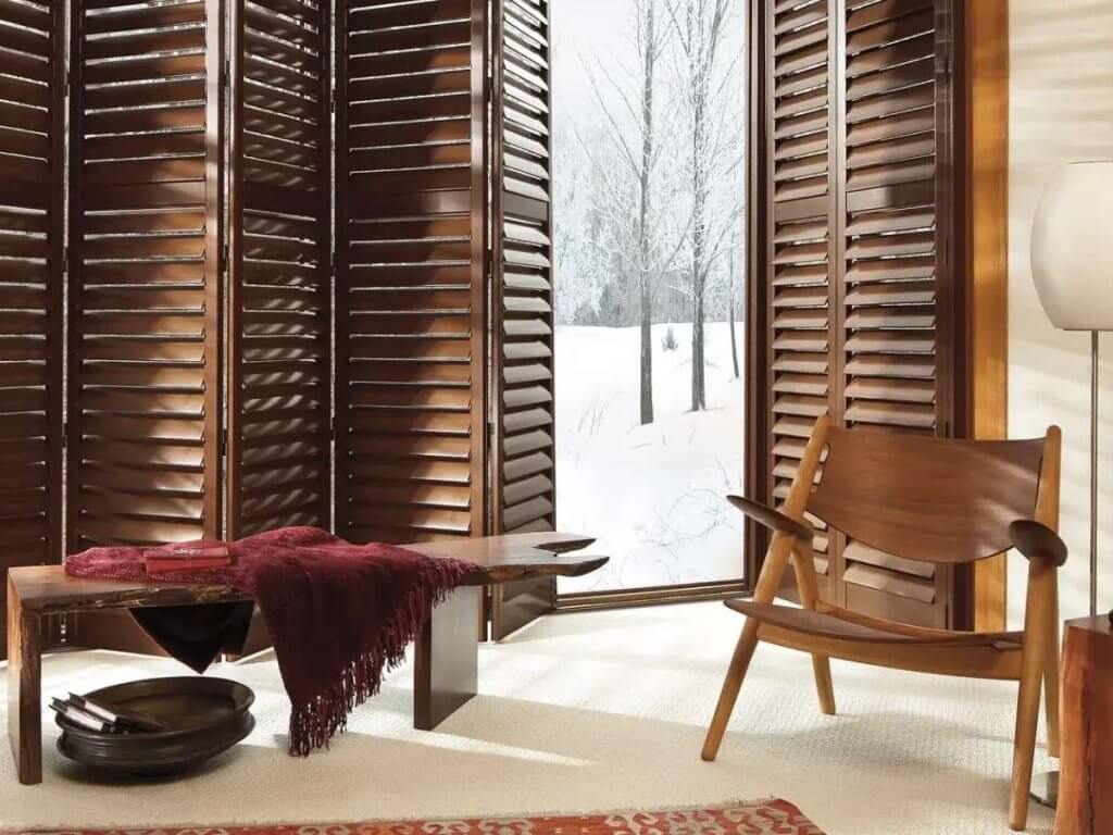 shutters in winter